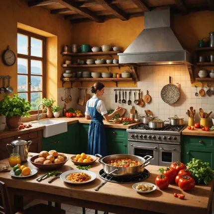 Итальянская кухня дома: паста, соусы, ризотто — базовые версии